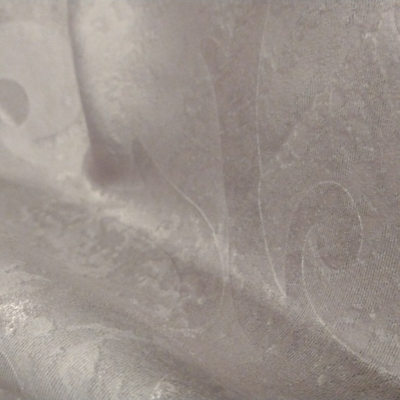 NEW Heavy Purple Gray Velvet Burnout Curtain Panel 84" - Picture 6 of 14